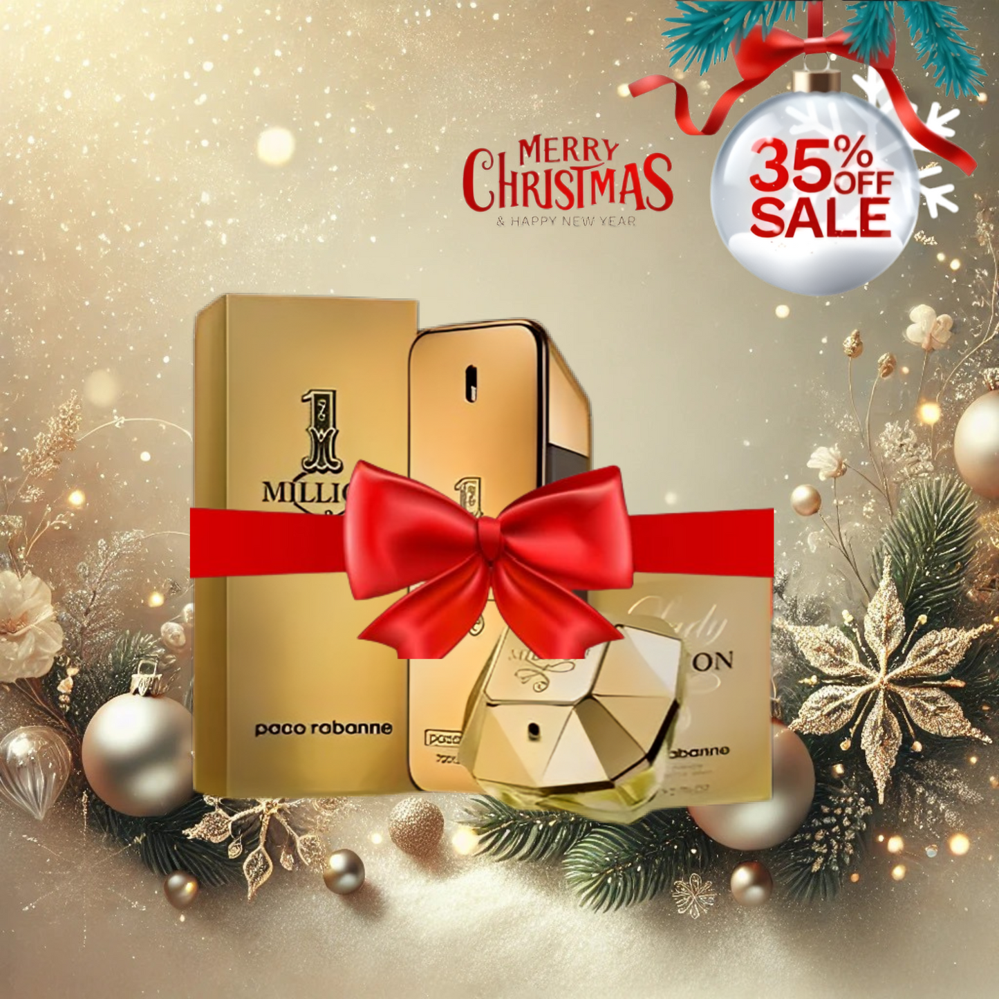 Duo Paco Rabanne - 1 MILLION PARFUM & LADY MILLION ROYAL