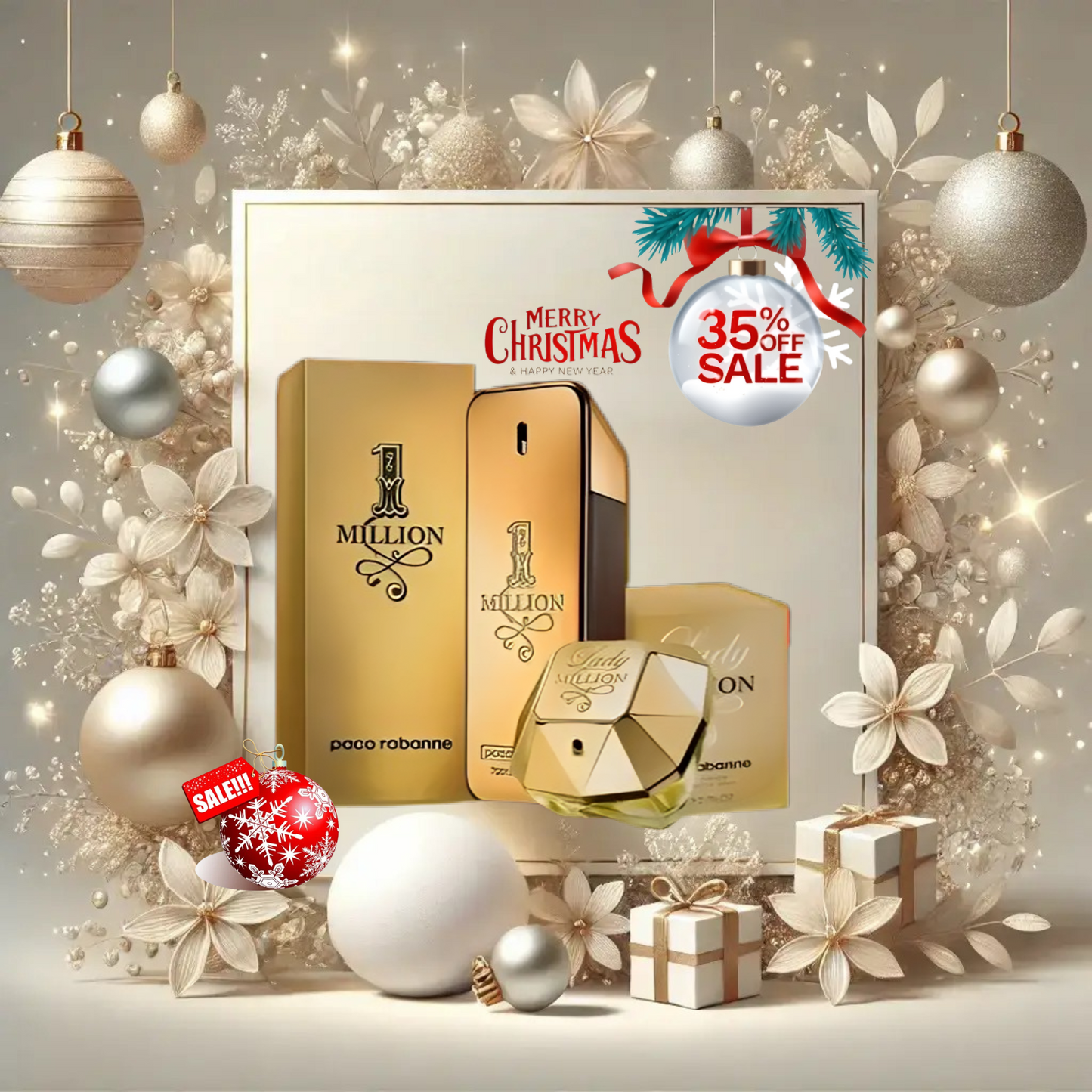 Duo Paco Rabanne - 1 MILLION PARFUM & LADY MILLION ROYAL